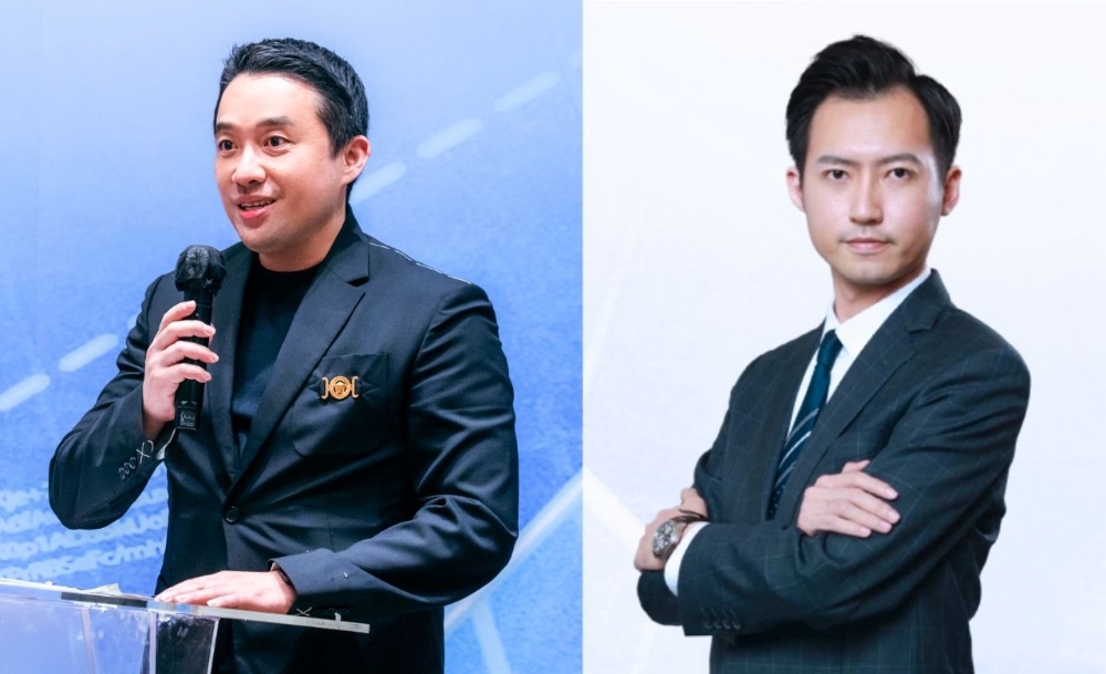 ▲（左）李奧國際集團創辦人暨董事長 王孝璿、（右）萬康集團創辦人 蔡承憲醫師中環診所團隊。(圖/李奧國際、萬康集團提供)