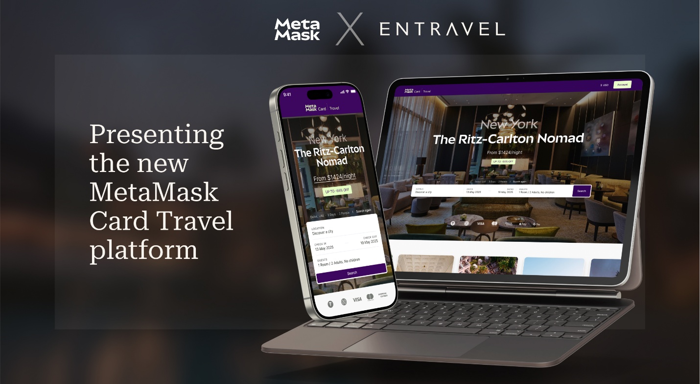 MetaMask 和 Entravel 合作為旅客提供全球酒店低至四折的優惠 3 image1 2