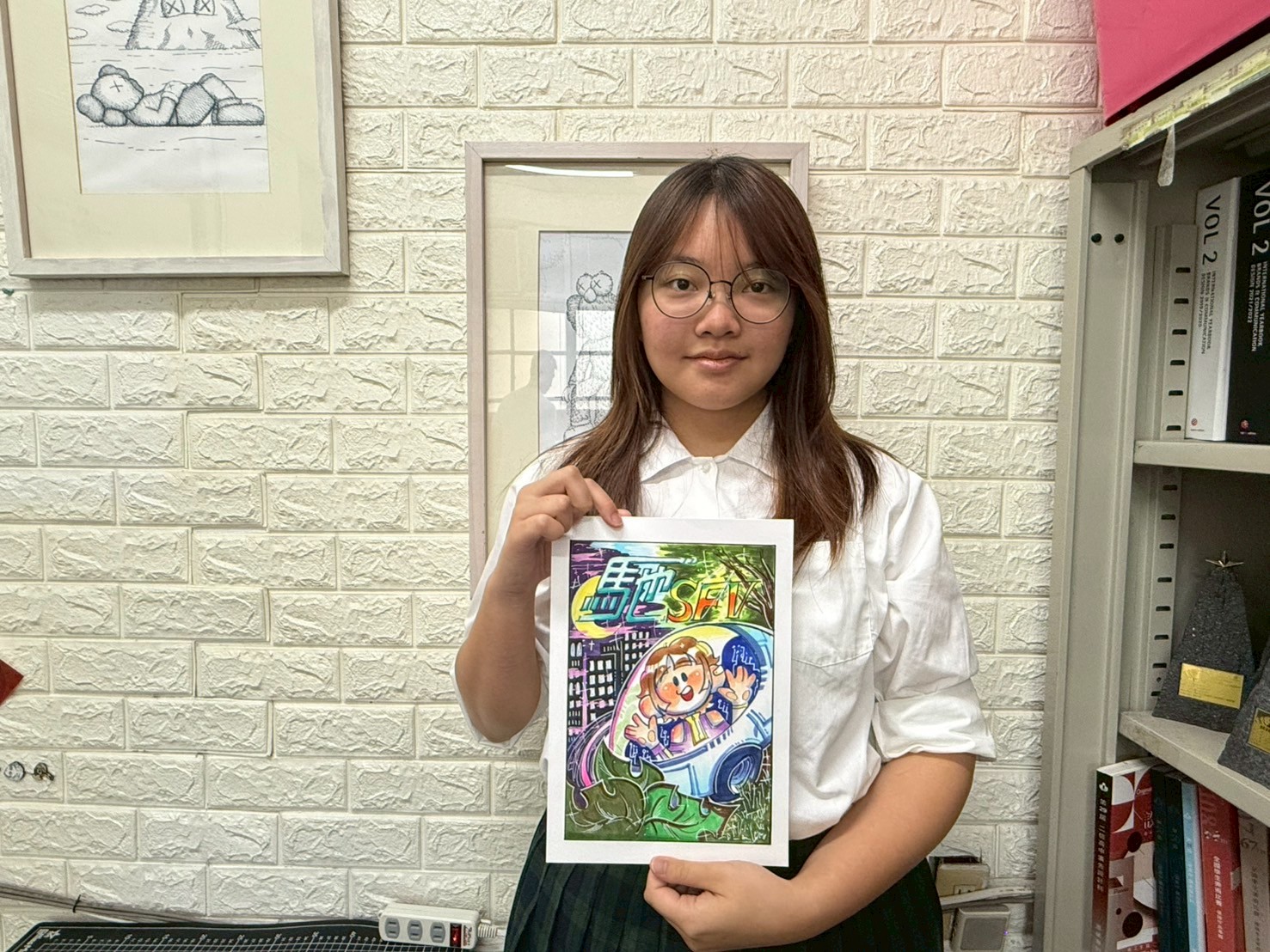 二信技高升學亮眼蘇怡萱單親有愛 捨台科大選台師大立志當老師 8 LINE ALBUM %E5%BB%A3%E8%A8%AD%E5%B0%88%E4%BA%8C 250520 1