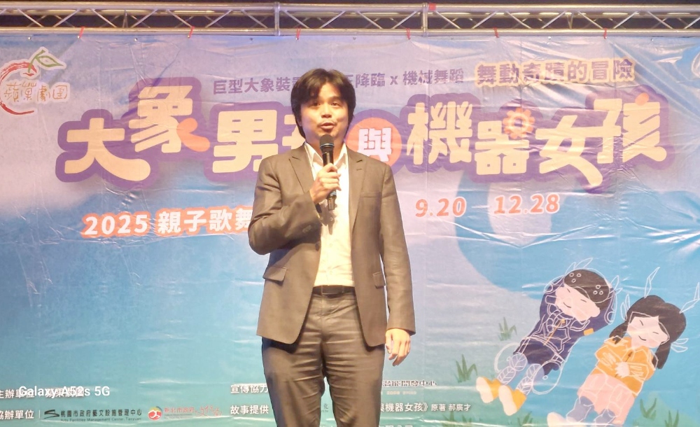 ▲台灣森永製菓股份有限公司總經理 潘信諺。(圖/蘋果劇團提供)