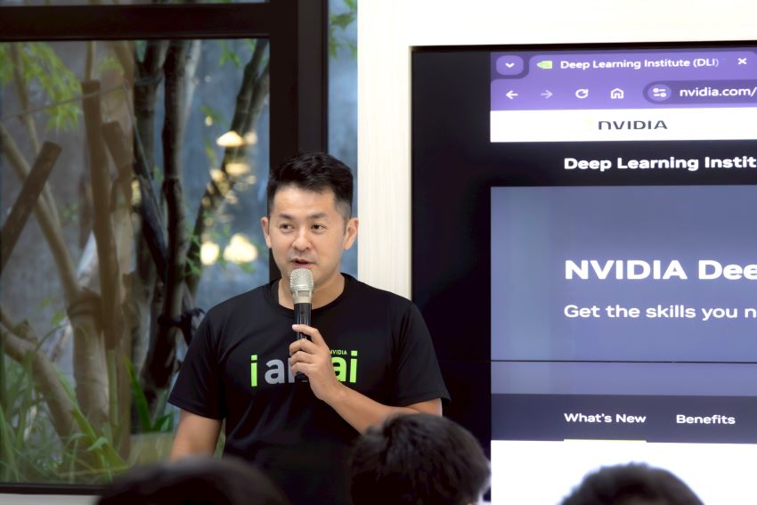 《圖說》新北青年局再次邀請NVIDIA 白金級 AI 大使曾吉弘博士開課，帶領學員從基礎到進階完整學習 AI 技術。〈青年局提供〉