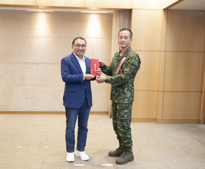 《圖說》陸軍關渡地區指揮部指揮官匡奕平少將。〈民政局提供〉