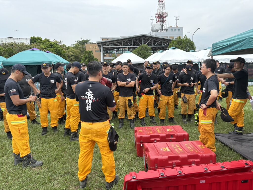 與花蓮同在   台中市政府消防局火速派員馳援救災