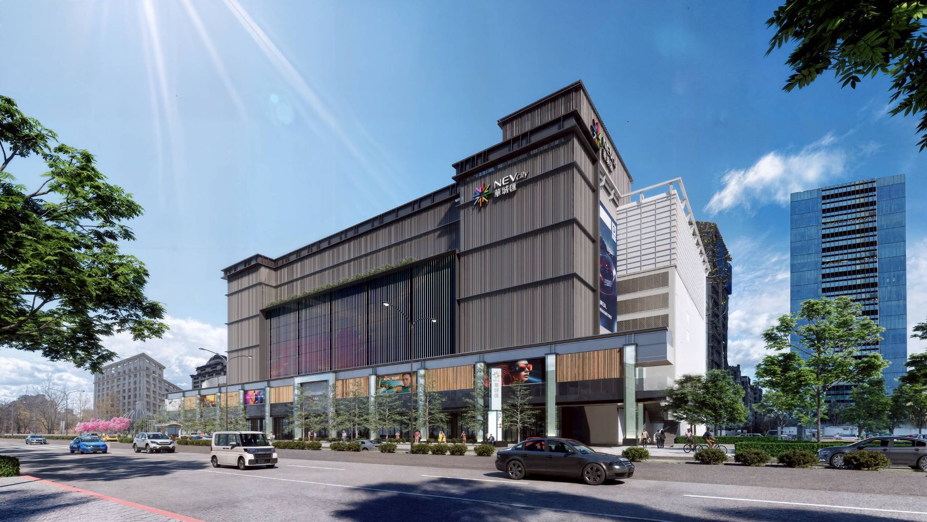 華城電機跨足百貨  大直華城匯打造全台首座AI智慧商場