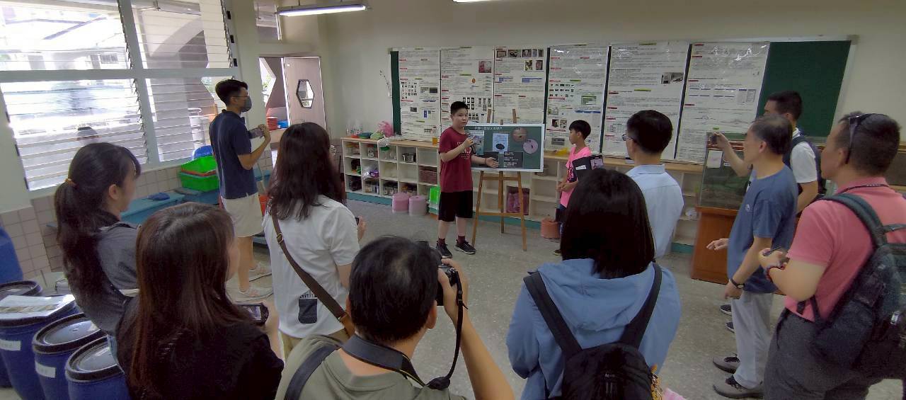 長樂國小生態校園吸引苗栗縣環教輔導團蒞臨參訪 3 602967