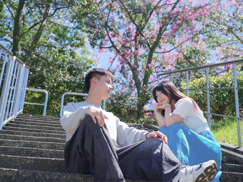 粉紅秘境浪漫登場 三峽美人樹盛裝迎賓 2 《圖說》位於三峽安溪里的「美人櫻」,用最浪漫的色彩訴說依依不捨的花語。〈水利局提供〉