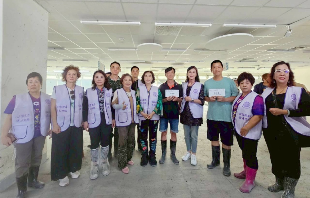 圖▲世華總會陪伴花蓮度過最艱難的時刻。