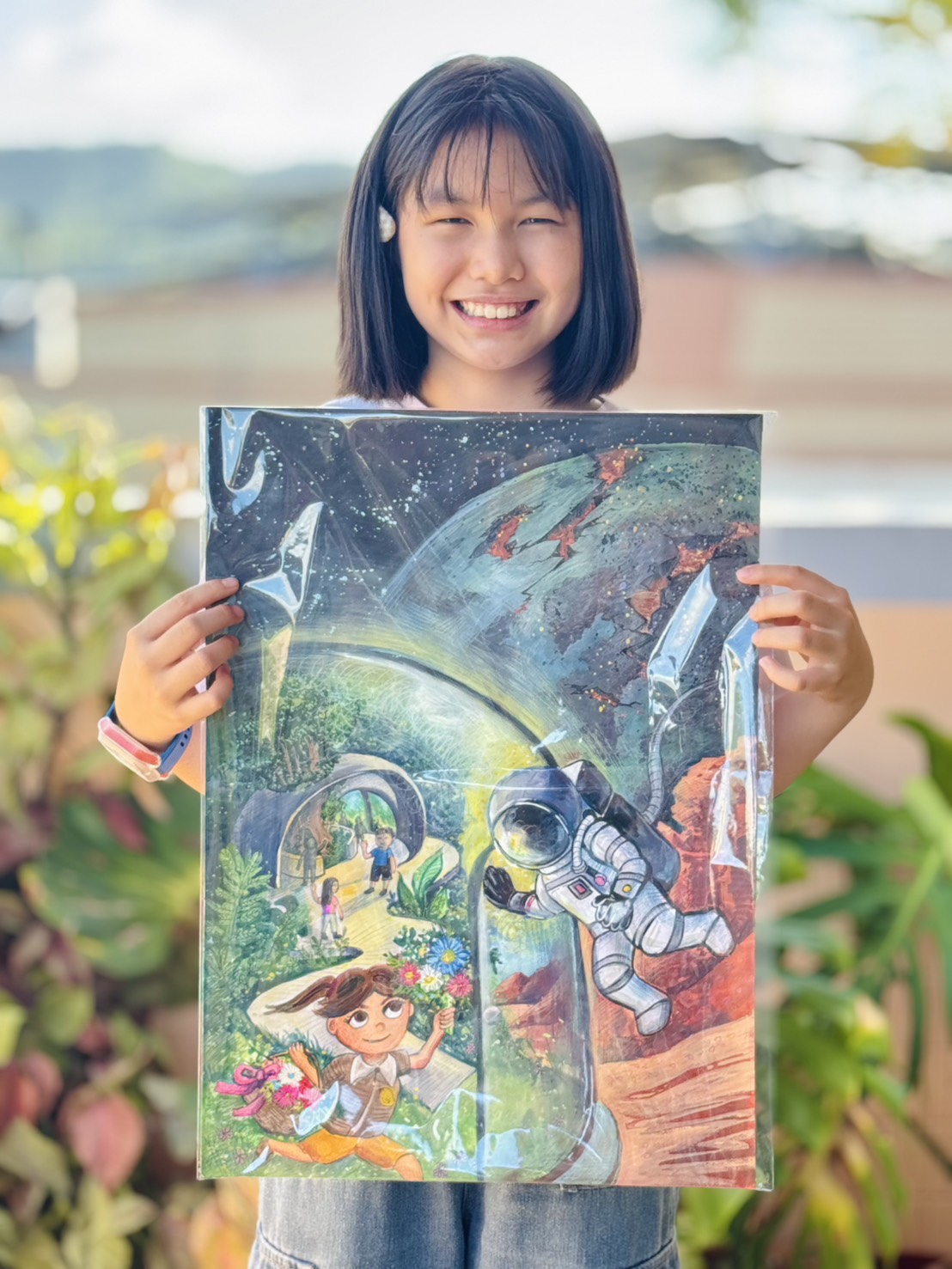 東信國小全國美術比賽基隆初賽成績亮眼黃祺芮獨得雙冠 4 S 13812045