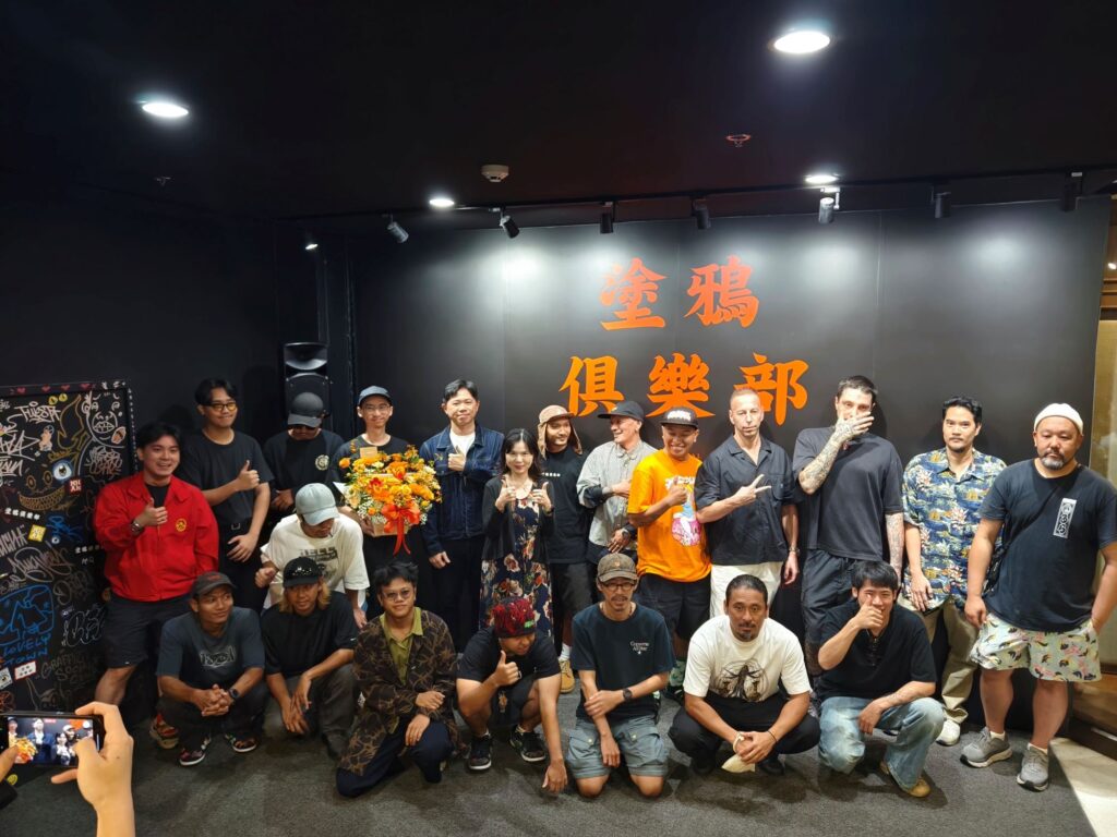 臺灣塗鴉藝術 首次走進泰國 4 00b0dfd6 c846 4694 a843 2db44cb69ce2 1024x768 1