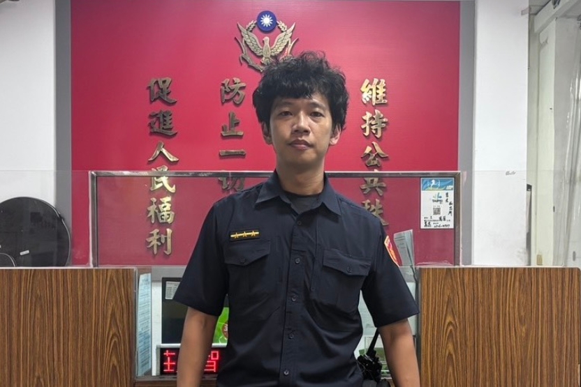 獨居長者忘記歸途 萬華警熱心溫暖助返家 2 %E5%BC%B5%E5%BF%A0%E4%BB%81