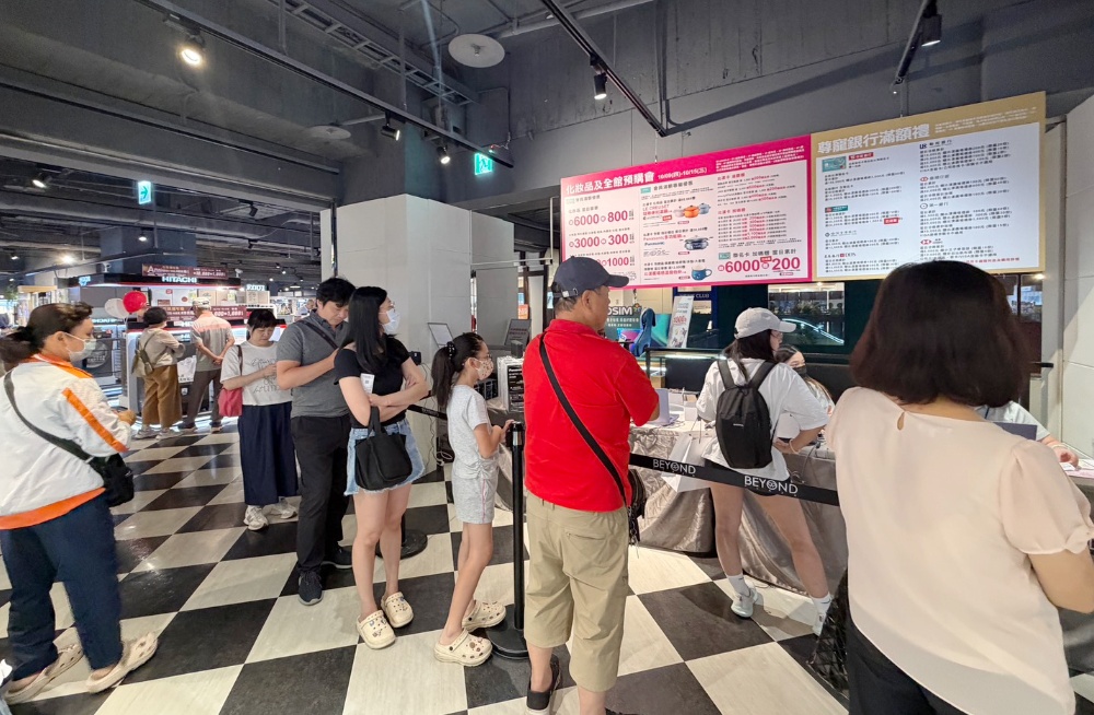 圖▲比漾廣場 11 週年慶，預購會登場。
