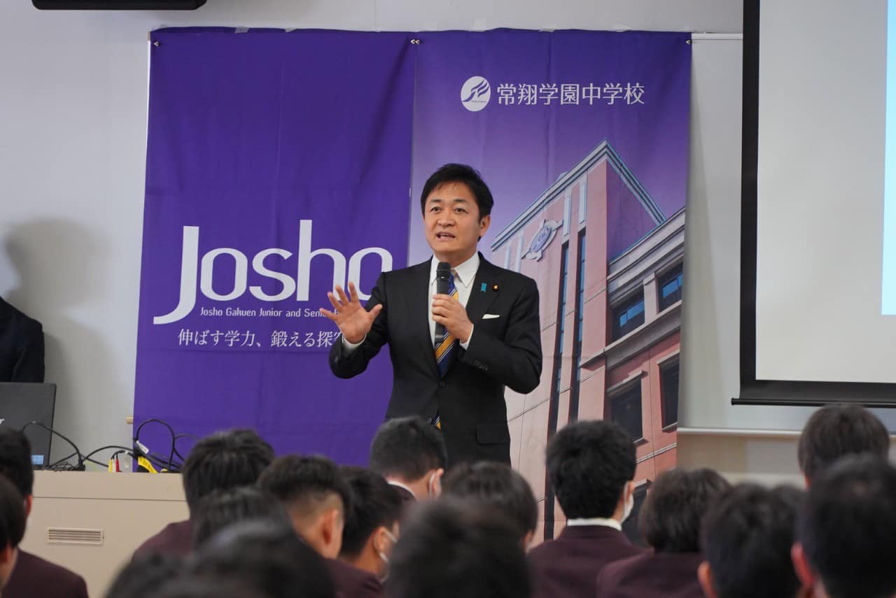 高市早苗成自民黨首位女總裁 國民黨魁4天後揭曉 日媒關注熱度高 6 國民民主黨代表玉木雄一郎前往地方參加活動。圖/取自Yuichiro Tamaki FB