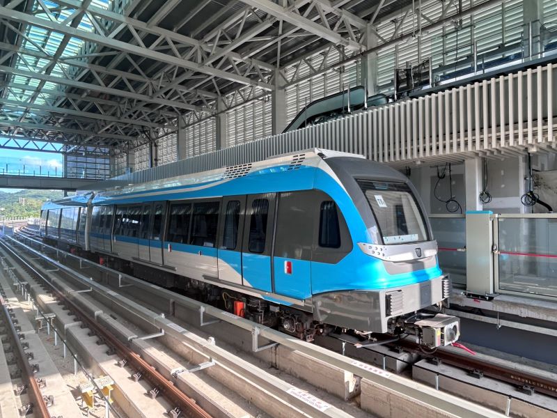 全線動態測試最關鍵一哩路 捷運三鶯線年底完工 12 《圖說》三鶯線進入關鍵全線全系統整合測試。〈捷運局提供〉