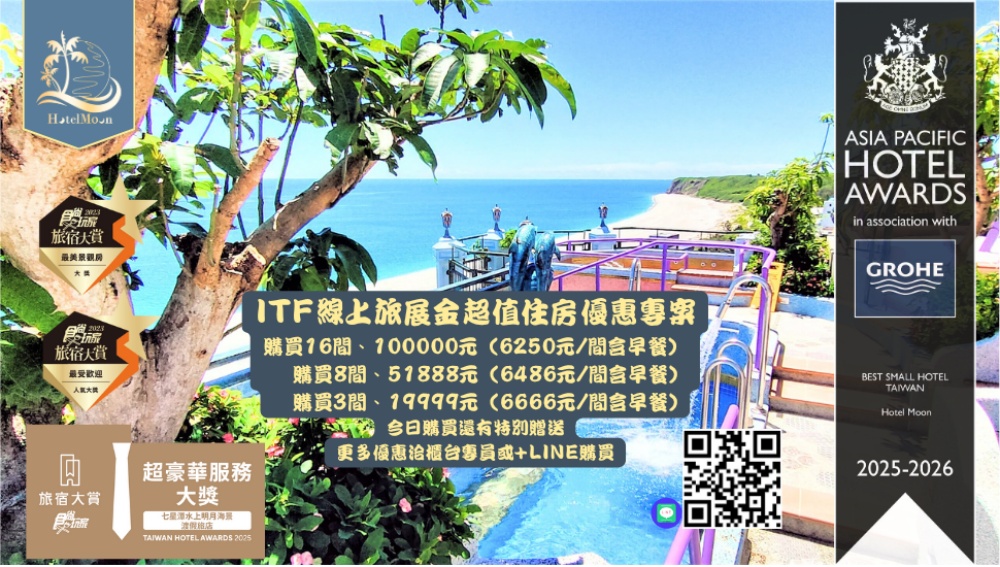 圖▲ ITF線上旅展限時優惠開搶！（圖／業者提供）