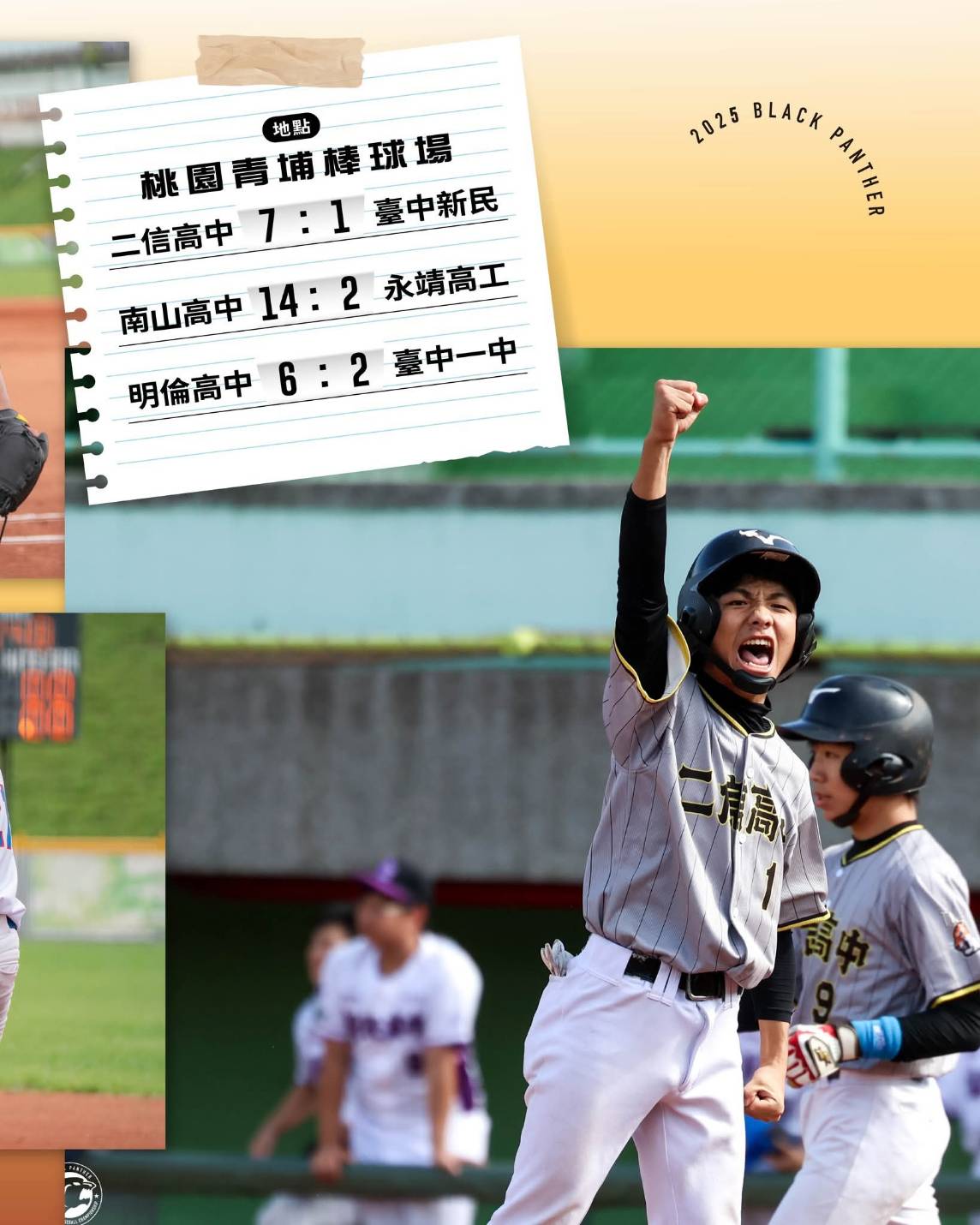 第十三屆黑豹旗開戰 二信高中7:1首勝新民高中取得晉級 8 881651