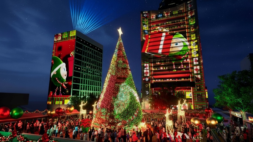 「香港繽紛冬日巡禮」締造亞洲最閃耀冬旅勝地 八大地標首度聯動 聖誕光影盛宴點亮中環 5 「冬日小鎮·中環」- 「光影匯·中環」