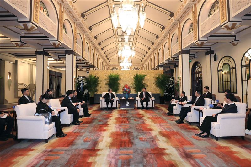 張榮恭與宋濤會晤 國民黨釋出恢復交流訊號 4 IMG 5247