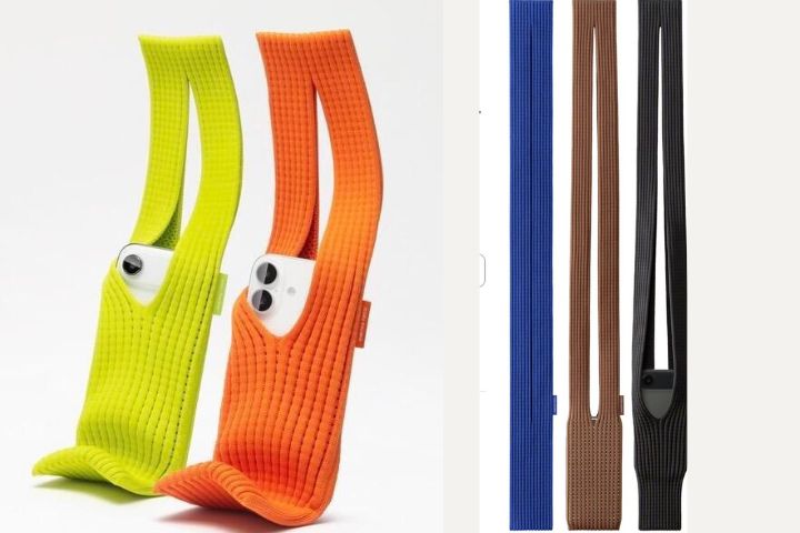 iPhone「毛線秋褲」8千元 !蘋果×三宅一生iPhone Pocket 兩岸缺貨 2 iPhone Pocket有長短兩個款式。圖/取自蘋果官網