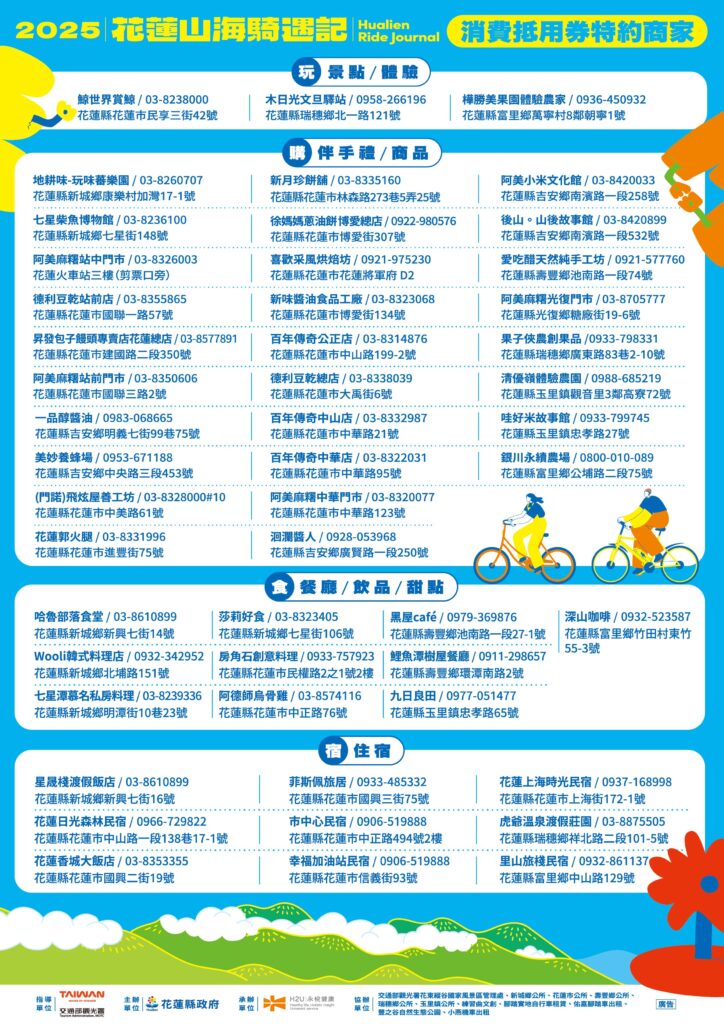 自行車尋寶為觀光復甦注入創新活力 花蓮縣政府攜手H2U永悅健康「健行筆記」暢玩花蓮山海騎遇記 16 %E5%9C%962 %E7%89%B9%E7%B4%84%E5%BA%97%E5%AE%B6%E7%B8%BD%E8%A6%BD%E8%AA%AA%E6%98%8E 1 724x1024 1