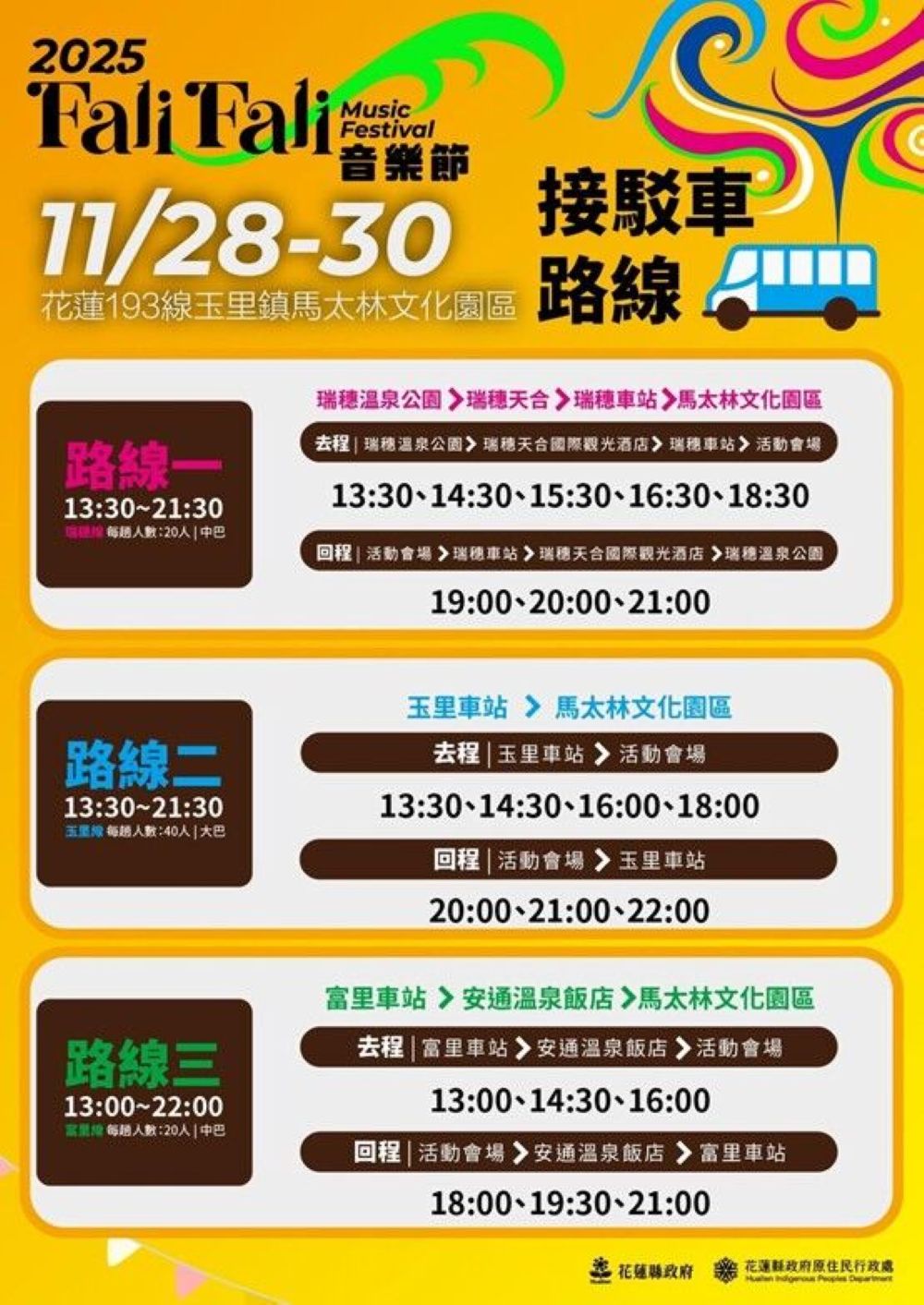 花蓮 Fali Fali 音樂節!鐵路班班接力 免費接駁三線到位+1135公車加持 5 02%E8%8A%B1%E8%93%AE Fali Fali %E9%9F%B3%E6%A8%82%E7%AF%8002
