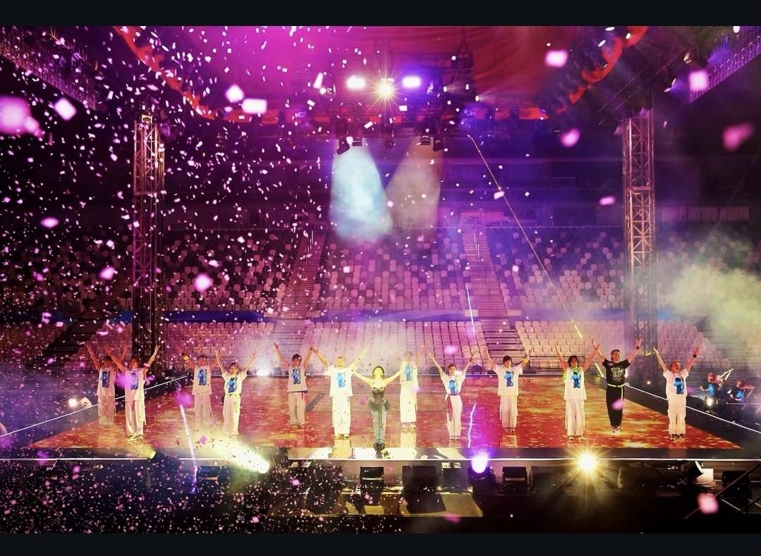 上海取消濱崎步演唱效應湧現 外媒在大陸外交部記者會提問此事 3 沒有觀眾的濱崎步演唱會。圖/取自濱崎步IG