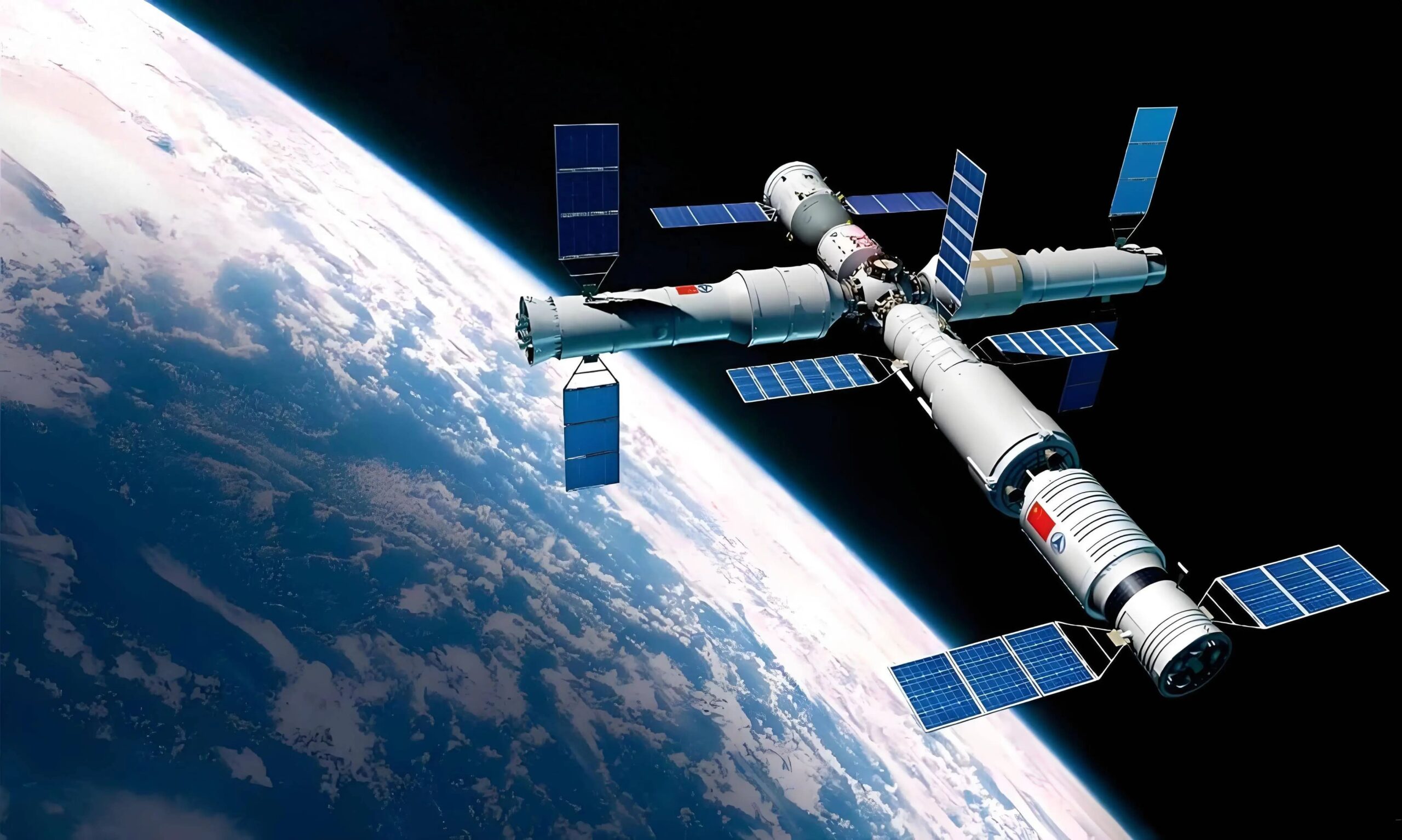 從深海、北極到太空!《外交事務》:中國布局全球新前沿 掌握未來新秩序 10 中國的太空站名為「天宮空間站」,主要是三大艙室構建而成,結構為T型,內部有多種高科技打造的實驗平台,擁有23個實驗機架,70多個實驗平台,能支援研發千餘個各領域的實驗專案。圖/取自搜狐