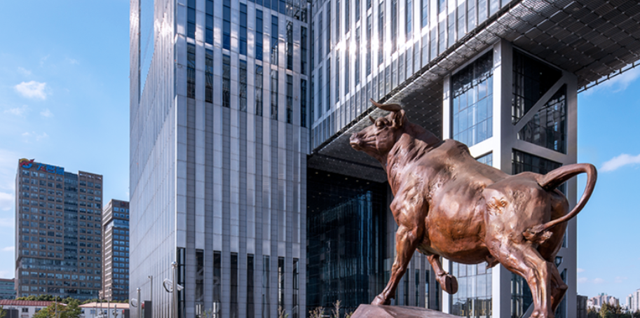 大陸股市今年呈現牛市，11月，上海證券交易所總市值達到 177.93 兆人民幣。圖/取自上海證交所