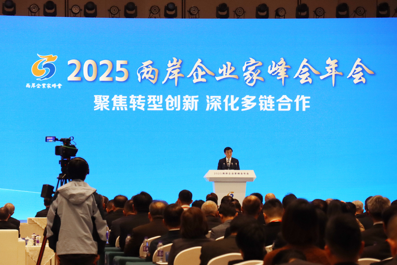 王滬寧表示，維護九二共識等原則就是為台企創造良好發展環境。圖/中央社