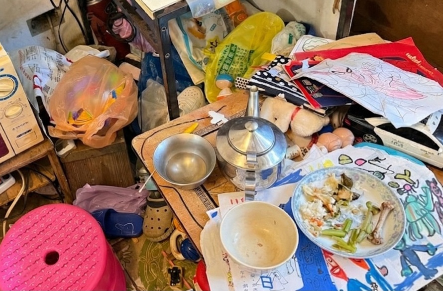 圖：剩菜冷湯經常是脆弱孩子的一餐（台灣世界展望會提供）