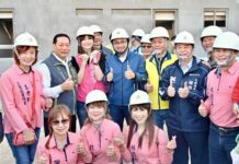 三重玫瑰立體停車場進度超前 侯友宜:力拚明年5月完工