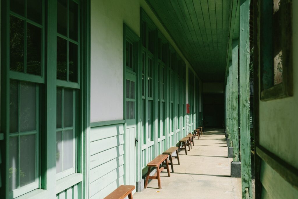 圖說＼午後的北投中心新村 (本報資料照)