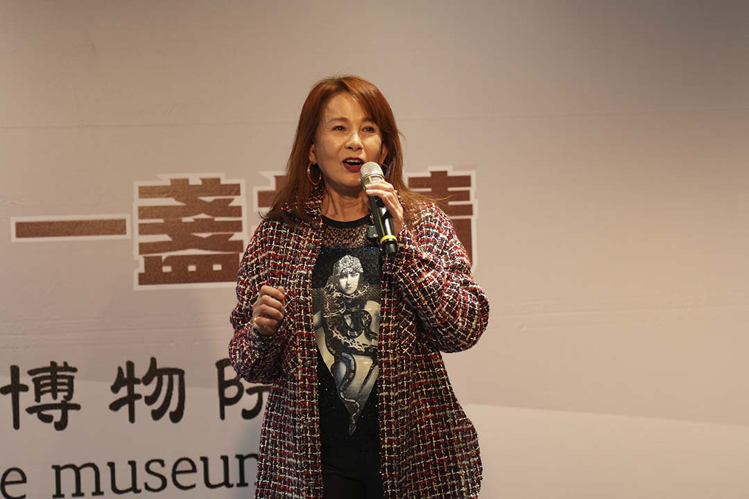 藝人、模特周丹薇。圖/記者梁鴻欣攝