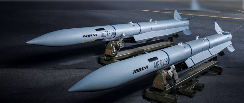 強強聯手 美軍F-35A整合歐洲「流星」飛彈完成地面測試 4 「流星」射程超過200公里,是當前最先進的視距外空對空飛彈。圖/取自MBDA集團網站