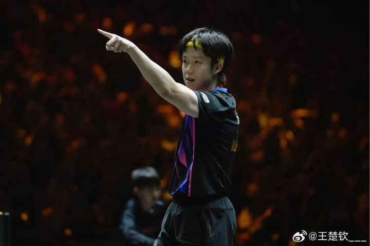 林昀儒多哈封王 世界排名重返第9 張本智和跌至第5 4 中國大陸的好手王楚欽,仍是男子桌球單打世界排名的首位選手。圖/取自王楚欽微博