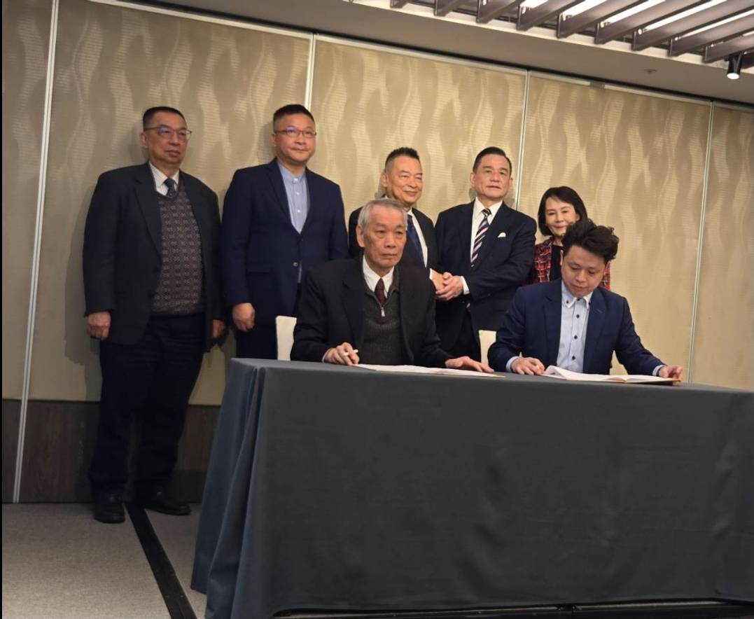 耀德生技與洋康資產管理29日舉行簽約儀式。圖/記者宋秉忠攝