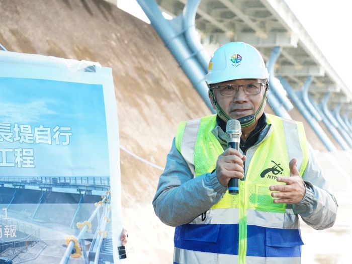 侯友宜視察觀海自行車道 打造無限海景騎行路線
