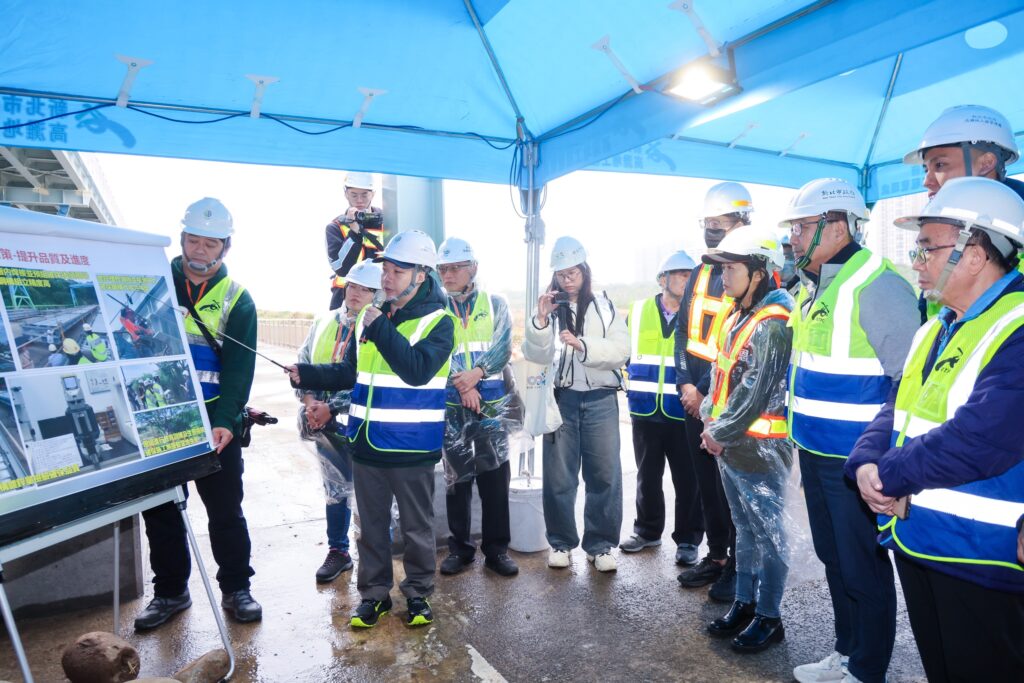 新北市金色水岸觀海長堤自行車道力拼7月底完工