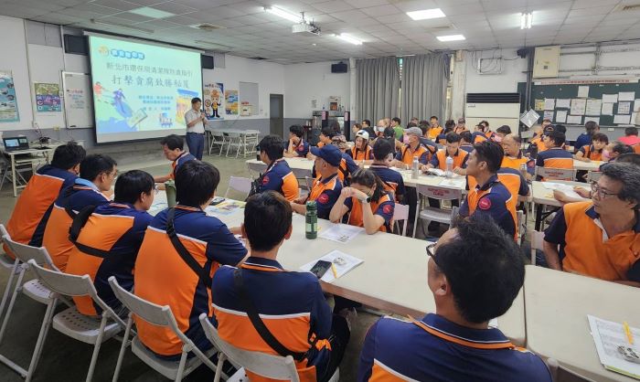 《圖說》環保局各類廉政宣導，落實「廉潔自持、便民利民」的核心價值。〈環保局政風室提供〉