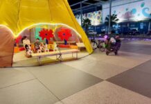 結合星空秀與千人共創藝術 花蓮日出大道變身「發光休憩公園」