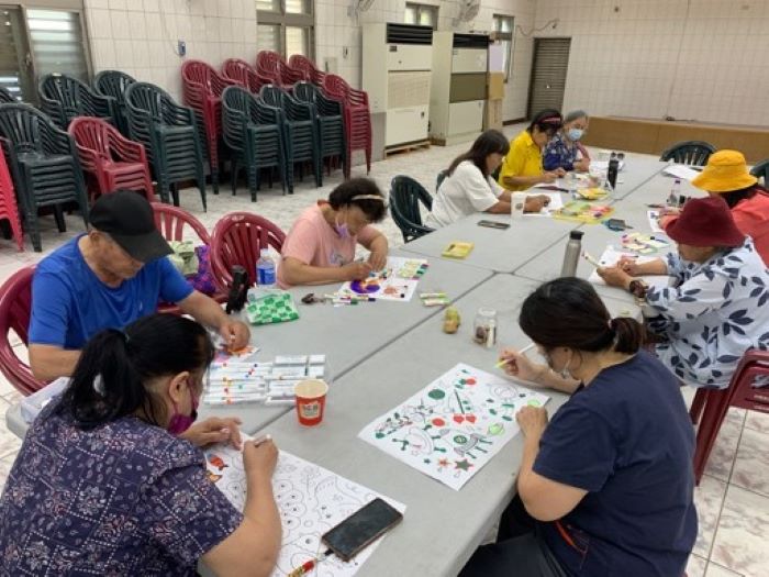 《圖說》文健站長者平時上課情形。〈原民局提供〉