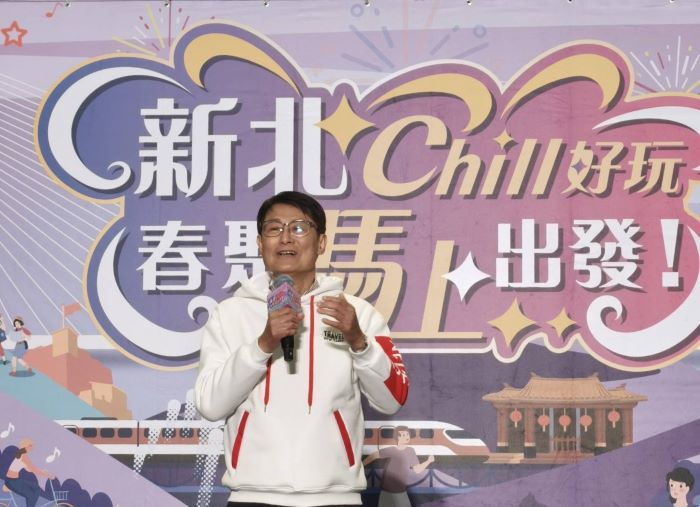 新北Chill好玩馬上出發 春旅40場活動接力登場 9 《圖說》副市長陳純敬邀請民眾走進城市與山海之間,賞花、逛市集、看展覽、品美食,感受新北春天最迷人的風景與活力。〈記者葉柏成攝〉
