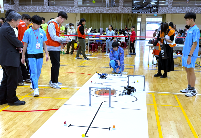 《圖說》參賽隊伍須完成自動化物流分揀、導航避障等任務。〈教育局提供〉