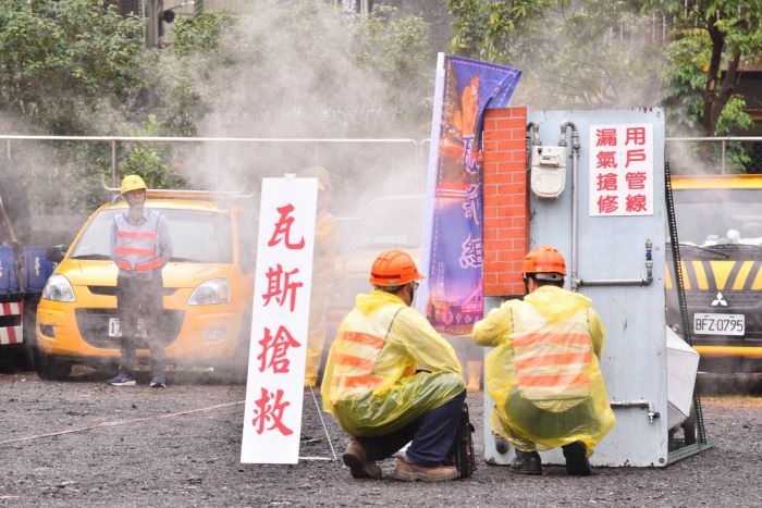 颱洪地震情境實兵操演 中和提升全民防災韌性 4 《圖說》區長楊薏霖表示,「颱洪暨地震複合式災害防救演練」,防災勝於救災,離災優於防災。〈中和區公所提供〉