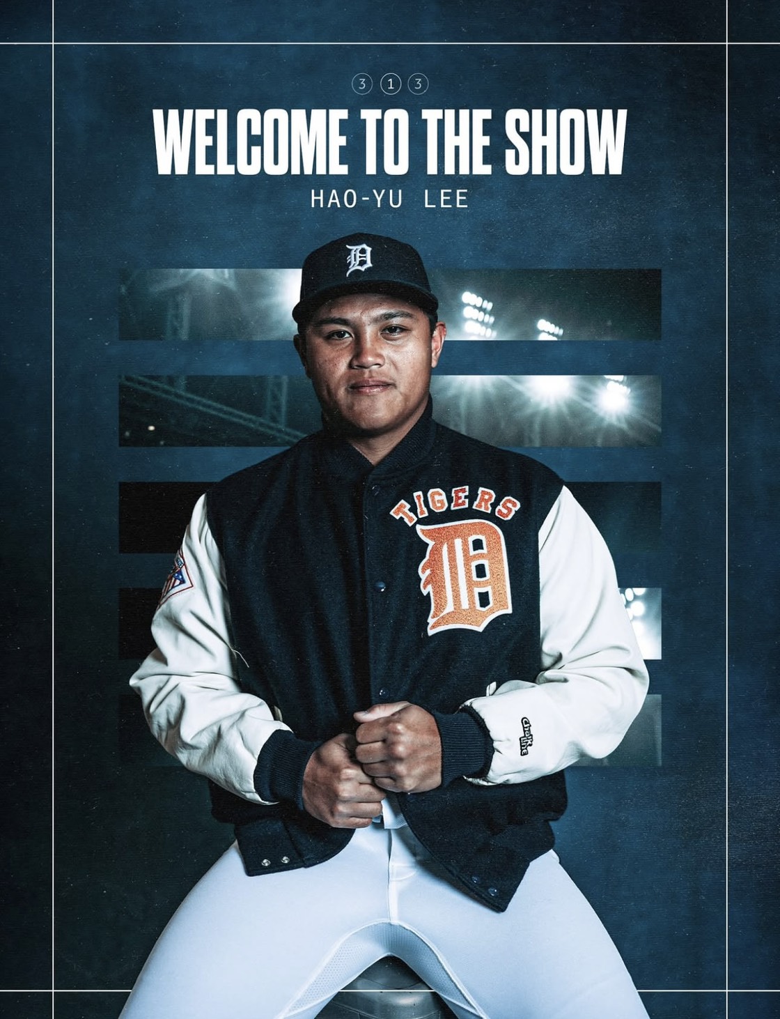  老虎球團特別發文，歡迎李灝宇來到大聯盟。圖/取自Detroit Tigers X