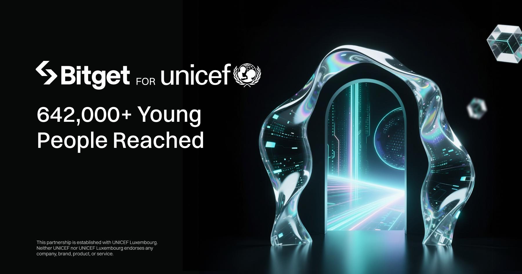 Bitget 連續第二年支持 UNICEF Game Changers Coalition,力挺其向金融素養與 AI 領域擴展 3 image1 3