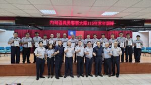 內湖義警化身社區全能後盾 精實訓練建構 115年全社會防衛韌性 6 1 11 300x169 1
